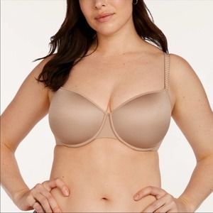 THIRDLOVE Classic 24/7 Underwire T-Shirt Bra 46C Taupe